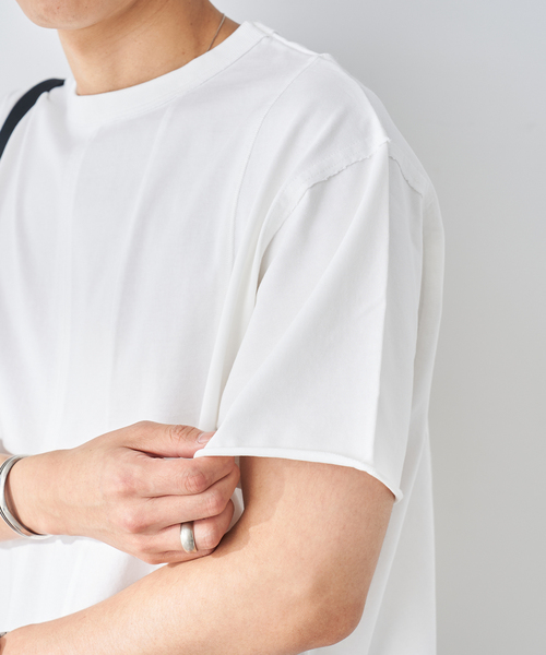 B.C STOCK(ベーセーストック)の「ブロックパネルTシャツ(Tシャツ/カットソー・メンズ・ブラック/ホワイト・MEDIUM/LARGE)」の18枚目の写真