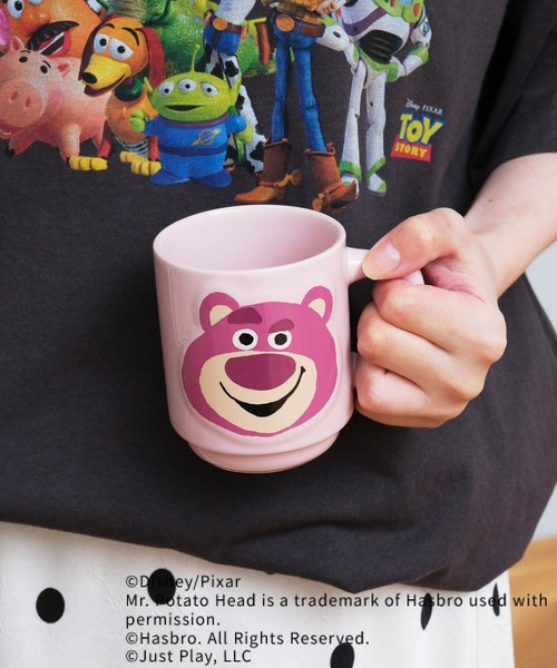 LEPSIM(レプシィム)の「TOY STORY(トイ・ストーリー)/マグカップ 867538(グラス/マグカップ/タンブラー・レディース・ブルー/ホワイト/ライトピンク・ONE SIZE)」の6枚目の写真