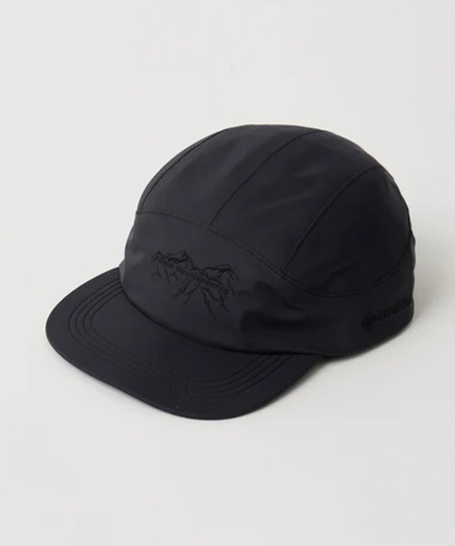 WHITE MOUNTAINEERING（ホワイトマウンテニアリング）の「White Mountaineering/ホワイトマウンテニアリング GORE-TEX CAP ゴアテックス キャップ 防風 透湿 耐久防水 パッカブル アウトドア メンズ レディース 2026年 秋 秋服 冬 冬服（キャップ・メンズ・ブラック・FREE）」の5枚目の写真