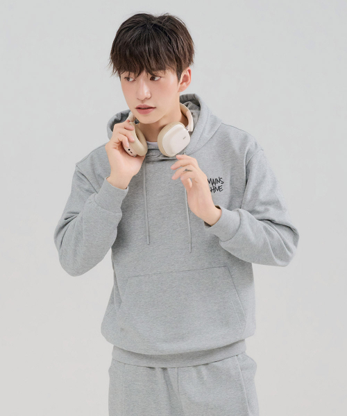 CHASECULT(チェイスカルト)の「ユニセックス グラフィティ フードTシャツ-FERU5116B0B(パーカー・レディース・ライトグレー・100/105/110/90/95)」の3枚目の写真