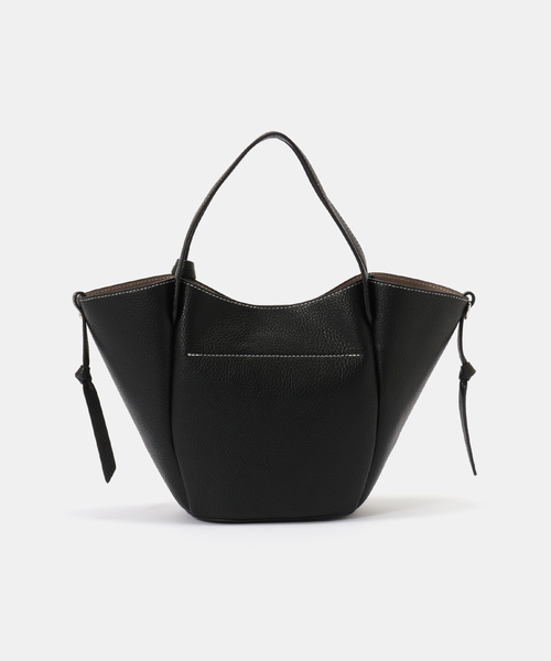 cache cache(カシュ カシュ)の「cache cache / カシュカシュ basket mini tote(トートバッグ・レディース・ブラック/ベージュ系その他/ウッド・FREE)」の7枚目の写真