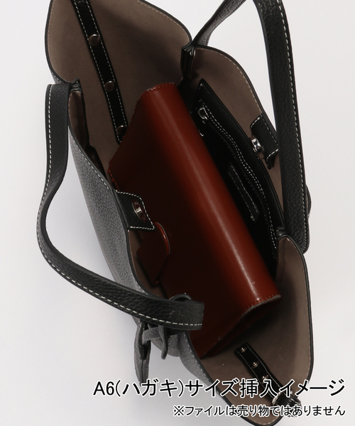 cache cache(カシュ カシュ)の「cache cache / カシュカシュ basket mini tote(トートバッグ・レディース・ブラック/ベージュ系その他/ウッド・FREE)」の10枚目の写真