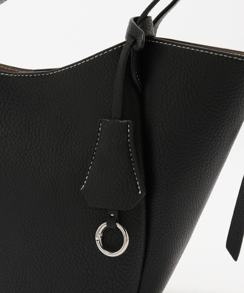 cache cache(カシュ カシュ)の「cache cache / カシュカシュ basket mini tote(トートバッグ・レディース・ブラック/ベージュ系その他/ウッド・FREE)」の13枚目の写真