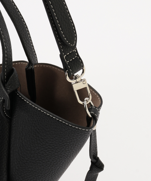 cache cache(カシュ カシュ)の「cache cache / カシュカシュ basket mini tote(トートバッグ・レディース・ブラック/ベージュ系その他/ウッド・FREE)」の17枚目の写真
