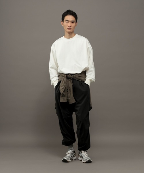 LAKOLE（ラコレ）の「TECHスムース長袖T / 1057821（Tシャツ/カットソー・メンズ・グレー/ホワイト/ネイビー・X-LARGE/MEDIUM/LARGE）」の10枚目の写真