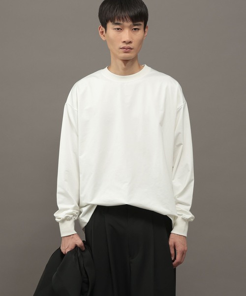 LAKOLE（ラコレ）の「TECHスムース長袖T / 1057821（Tシャツ/カットソー・メンズ・グレー/ホワイト/ネイビー・X-LARGE/MEDIUM/LARGE）」の11枚目の写真