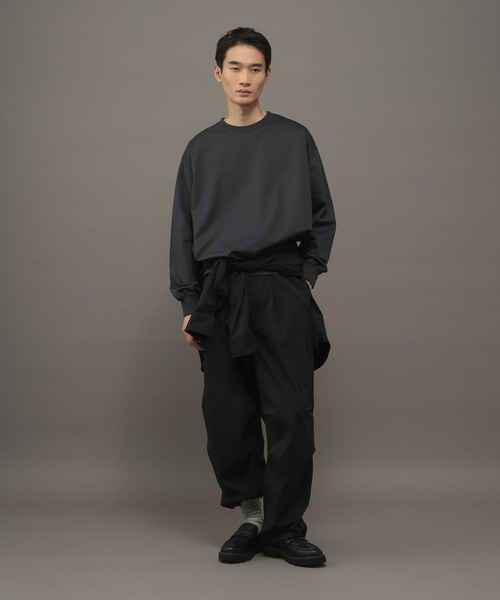 LAKOLE（ラコレ）の「TECHスムース長袖T / 1057821（Tシャツ/カットソー・メンズ・グレー/ホワイト/ネイビー・X-LARGE/MEDIUM/LARGE）」の5枚目の写真