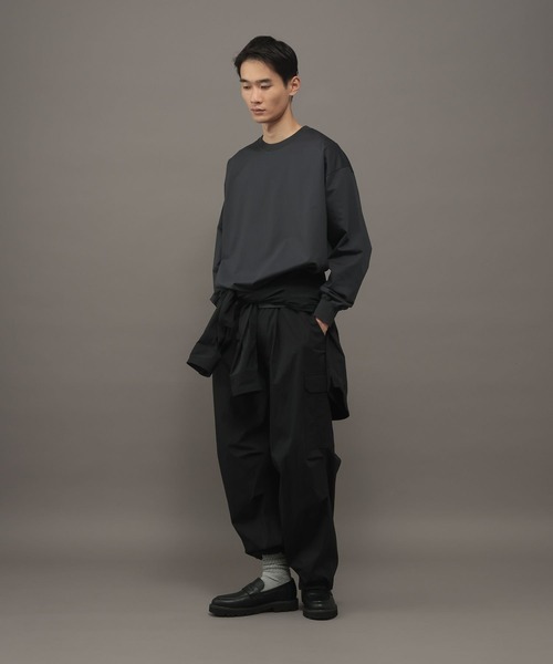 LAKOLE（ラコレ）の「TECHスムース長袖T / 1057821（Tシャツ/カットソー・メンズ・グレー/ホワイト/ネイビー・X-LARGE/MEDIUM/LARGE）」の6枚目の写真