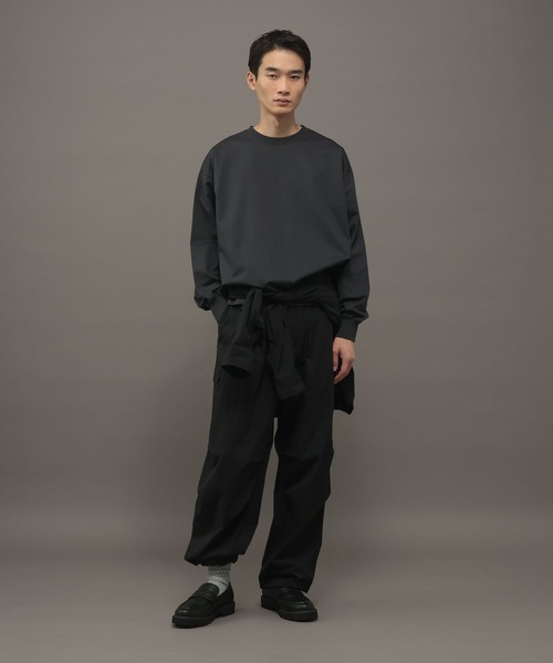 LAKOLE（ラコレ）の「TECHスムース長袖T / 1057821（Tシャツ/カットソー・メンズ・グレー/ホワイト/ネイビー・X-LARGE/MEDIUM/LARGE）」の13枚目の写真