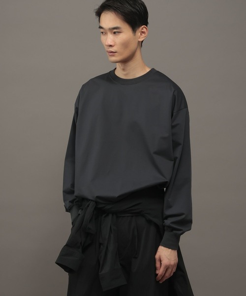 LAKOLE（ラコレ）の「TECHスムース長袖T / 1057821（Tシャツ/カットソー・メンズ・グレー/ホワイト/ネイビー・X-LARGE/MEDIUM/LARGE）」の14枚目の写真