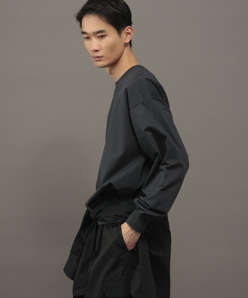 LAKOLE（ラコレ）の「TECHスムース長袖T / 1057821（Tシャツ/カットソー・メンズ・グレー/ホワイト/ネイビー・X-LARGE/MEDIUM/LARGE）」の16枚目の写真