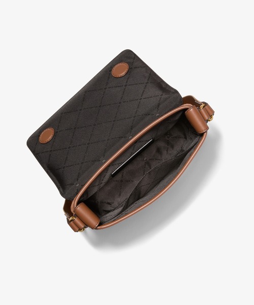 MICHAEL KORS（マイケルコース）の「HUDSON スエード クロスボディ ミニ（ショルダーバッグ・メンズ・ブラウン系・FREE）」の3枚目の写真