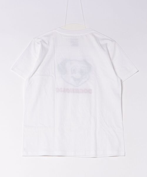 Moftique(モフティック)の「Moftique(モフティック) エントリーモデル 半袖Tシャツ アニマル ドッグイラスト 犬 インクジェットプリント 褪せ感 4.0オンス 薄手 トップス カットソー 夏 カジュアル レディース ユニセックス(Tシャツ/カットソー・レディース・ホワイト・S)」の2枚目の写真