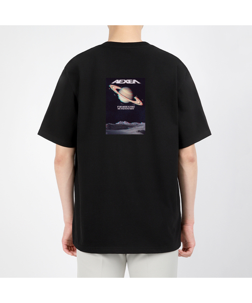 AEXEA(アクシー)の「不時着 半袖Tシャツ E04BRD_ABX10203(Tシャツ/カットソー・メンズ・グレー系その他/ブルー/ホワイト/ブラック・L/M/XL/S)」の3枚目の写真