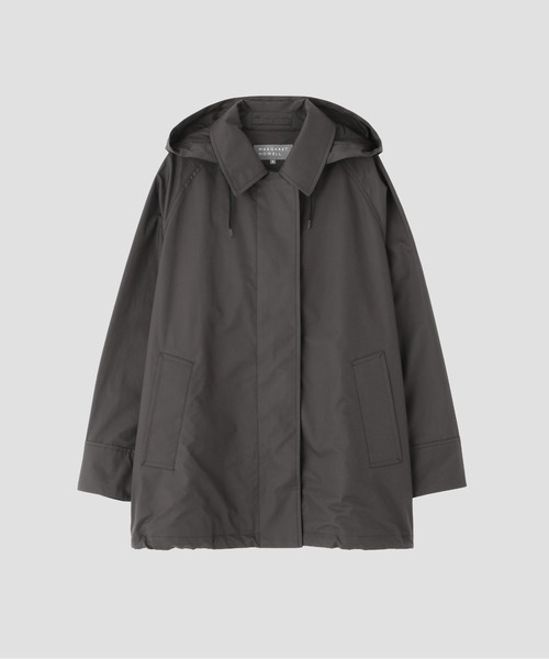 MARGARET HOWELL(マーガレットハウエル)の「HIGHDENSE COTTON TWILL COATING(ブルゾン・レディース・ベージュ/スモークグレー・2/1)」の5枚目の写真