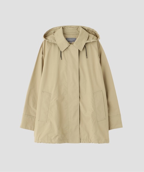 MARGARET HOWELL(マーガレットハウエル)の「HIGHDENSE COTTON TWILL COATING(ブルゾン・レディース・ベージュ/スモークグレー・2/1)」の9枚目の写真