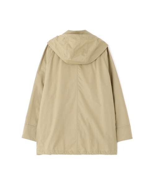 MARGARET HOWELL(マーガレットハウエル)の「HIGHDENSE COTTON TWILL COATING(ブルゾン・レディース・ベージュ/スモークグレー・2/1)」の10枚目の写真