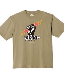 NOBOUND(ノーバウンド) 半袖Tシャツ ロゴ イラスト プリント ビッグシルエット トップス カットソー ストリート レディース