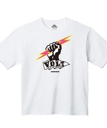 NOBOUND(ノーバウンド) 半袖Tシャツ ロゴ イラスト プリント ビッグシルエット トップス カットソー ストリート レディース