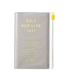 EDiT（エディット）の「EDiT 手帳 2027 スケジュール帳 2027年1月始まり 1日1ページ B7変型 タイポポケット（手帳/メモ帳）」