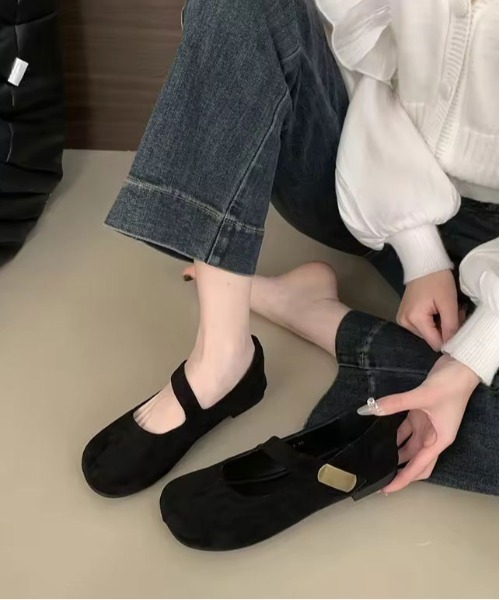 ammy.(エイミードット)の「【 ammy. / エイミードット 】 レトロムード バックル メリージェーン パンプス(パンプス・レディース・レッド/ブラック/レオパード・M/L)」の8枚目の写真