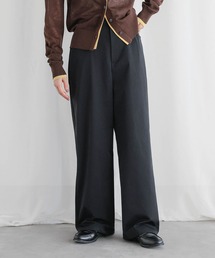 [低身長/高身長向けサイズ有]はっ水ストレッチチノストレートパンツ【サスティナブル】