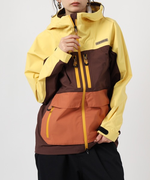 ICEPEAK(アイスピーク)の「ICEPEAK YETTA アイスピーク フーデッドジャケット(ブルゾン・レディース・ダークブラウン/カーキ・S/M/L)」の1枚目の写真