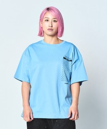 <reversal/リバーサル>CAGE COTTON BOX SILHOUETTE TEE