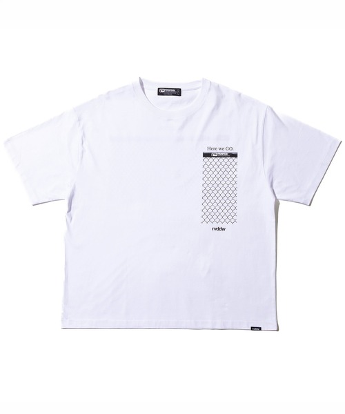 reversal.dogi.design.works(リバーサル・ドーギ・デザイン・ワークス)の「<reversal/リバーサル>CAGE COTTON BOX SILHOUETTE TEE(Tシャツ/カットソー・メンズ・サックスブルー/ブラック/ホワイト・M/L/XL)」の4枚目の写真