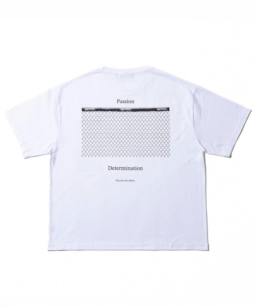 reversal.dogi.design.works(リバーサル・ドーギ・デザイン・ワークス)の「<reversal/リバーサル>CAGE COTTON BOX SILHOUETTE TEE(Tシャツ/カットソー・メンズ・サックスブルー/ブラック/ホワイト・M/L/XL)」の5枚目の写真