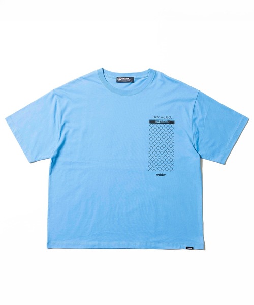 reversal.dogi.design.works(リバーサル・ドーギ・デザイン・ワークス)の「<reversal/リバーサル>CAGE COTTON BOX SILHOUETTE TEE(Tシャツ/カットソー・メンズ・サックスブルー/ブラック/ホワイト・M/L/XL)」の13枚目の写真