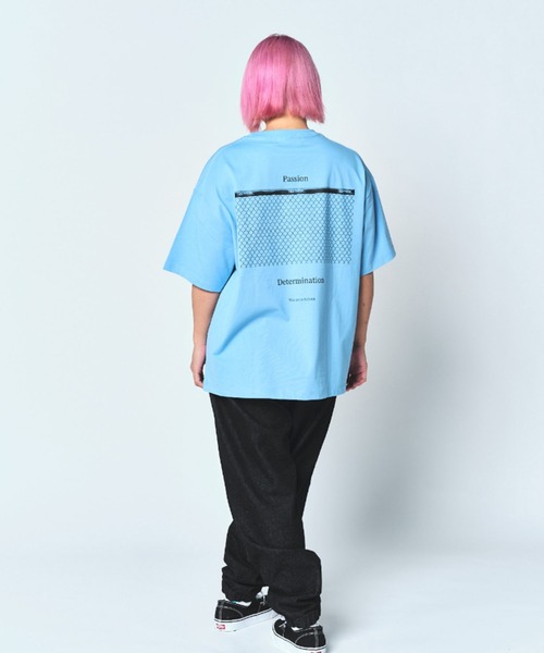 reversal.dogi.design.works(リバーサル・ドーギ・デザイン・ワークス)の「<reversal/リバーサル>CAGE COTTON BOX SILHOUETTE TEE(Tシャツ/カットソー・メンズ・サックスブルー/ブラック/ホワイト・M/L/XL)」の19枚目の写真