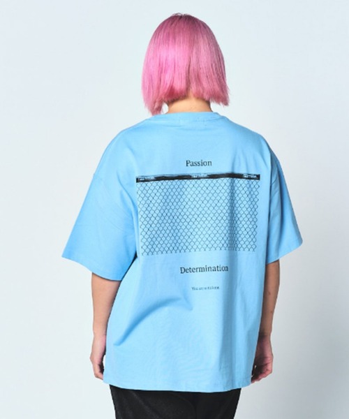 reversal.dogi.design.works(リバーサル・ドーギ・デザイン・ワークス)の「<reversal/リバーサル>CAGE COTTON BOX SILHOUETTE TEE(Tシャツ/カットソー・メンズ・サックスブルー/ブラック/ホワイト・M/L/XL)」の20枚目の写真
