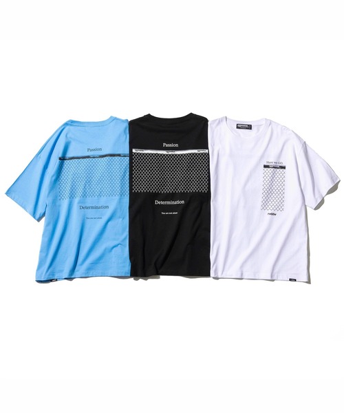 reversal.dogi.design.works(リバーサル・ドーギ・デザイン・ワークス)の「<reversal/リバーサル>CAGE COTTON BOX SILHOUETTE TEE(Tシャツ/カットソー・メンズ・サックスブルー/ブラック/ホワイト・M/L/XL)」の21枚目の写真