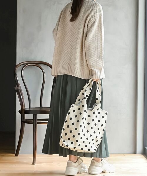 rps(アールピーエス)の「アソート柄ニットショルダーBAG(ショルダーバッグ・レディース・アイボリー/ブラック系その他2/ブラック系その他3・フリー)」の5枚目の写真