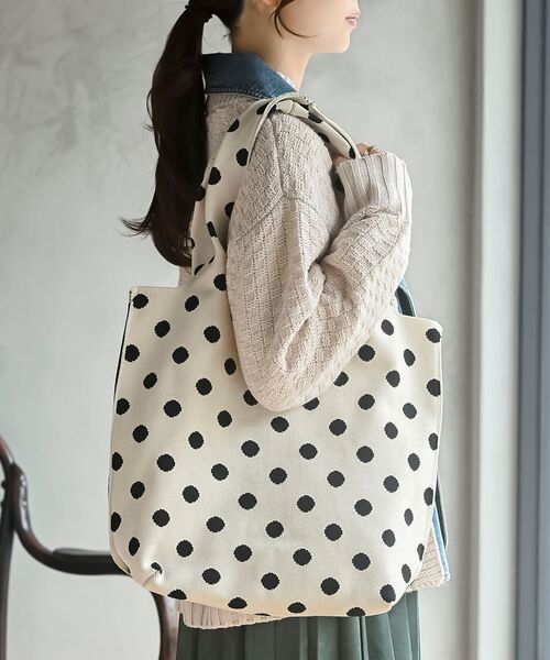 rps(アールピーエス)の「アソート柄ニットショルダーBAG(ショルダーバッグ・レディース・アイボリー/ブラック系その他2/ブラック系その他3・フリー)」の6枚目の写真