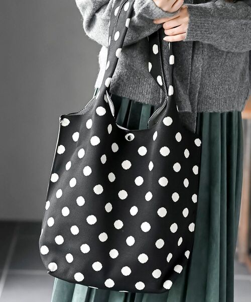 rps(アールピーエス)の「アソート柄ニットショルダーBAG(ショルダーバッグ・レディース・アイボリー/ブラック系その他2/ブラック系その他3・フリー)」の20枚目の写真