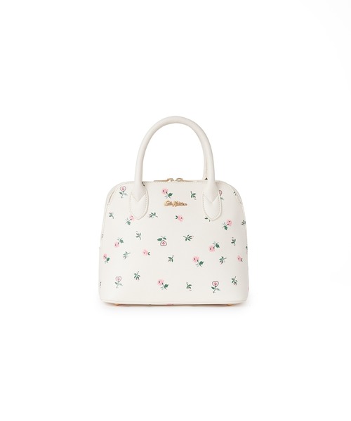 Cath Kidston(キャスキッドソン)の「2WAYプリントハンドバッグ Lace Sprigs(ハンドバッグ・レディース・ネイビー/アイボリー・FREE)」の15枚目の写真