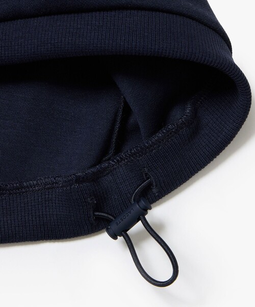 LACOSTE（ラコステ）の「裾ドローストリング ダブルフェイスプルオーバー（スウェット・レディース・ライトグレー/ダークネイビー・36/34/32/38）」の8枚目の写真