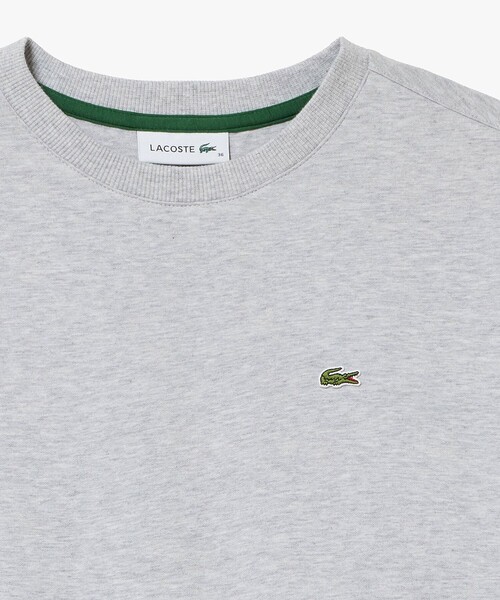 LACOSTE（ラコステ）の「裾ドローストリング ダブルフェイスプルオーバー（スウェット・レディース・ライトグレー/ダークネイビー・36/34/32/38）」の18枚目の写真