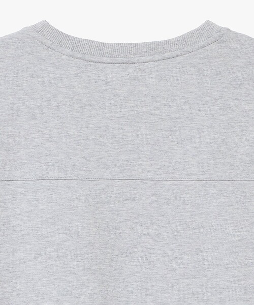 LACOSTE（ラコステ）の「裾ドローストリング ダブルフェイスプルオーバー（スウェット・レディース・ライトグレー/ダークネイビー・36/34/32/38）」の19枚目の写真
