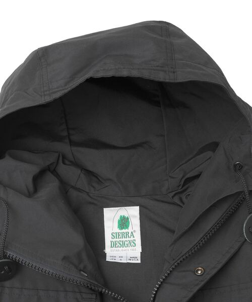 SOFFITTO(ソフィット)の「【SIERRA DESIGNS/シエラデザインズ】 MOUNTAIN PARKA(ブルゾン・レディース・ブラック・FREE)」の6枚目の写真