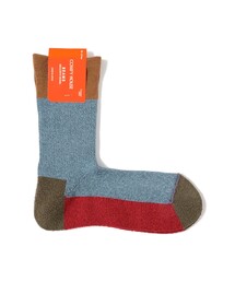 BEAMS（ビームス）の「【別注】COMFY HOUSE / Panel Crew Socks（ソックス/靴下）」