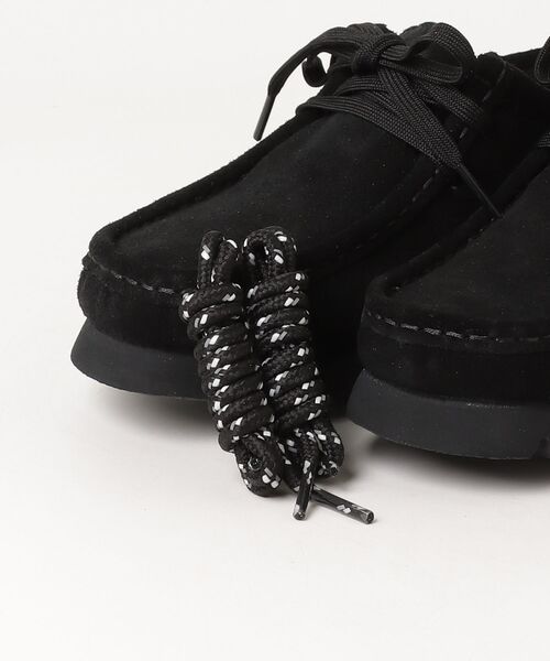 Clarks Originals(クラークスオリジナルズ)の「Wallabee.GTX / レディースワラビーゴアテックス (ブラックスエード)(モカシン/デッキシューズ・レディース・ブラック・UK4.5/UK3/UK4/UK3.5/UK5/UK6/UK5.5)」の12枚目の写真