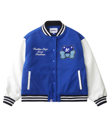 BadBear Seoul Varsity Jacket Blue