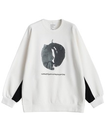 SHAREEF（シャリーフ）の「"ABSTRACT APPLE" BIG SWEAT（スウェット）」