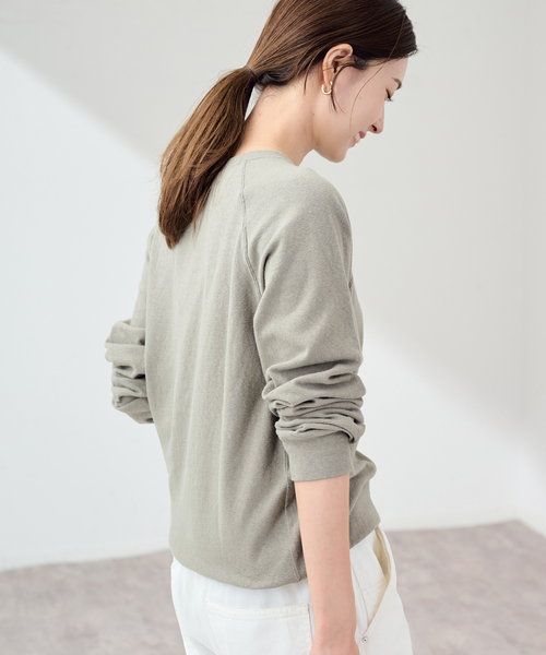 FRAMeWORK(フレームワーク)の「≪追加≫NEWスラブベアテンプルオーバー 2(Tシャツ/カットソー・レディース・グレー/ホワイト/カーキ/スミクロ・FREE)」の17枚目の写真