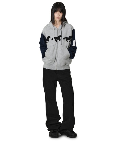 Openyard(オープンヤード)の「『Openyard/オープンヤード』DART WASHED FLARE PANTS/ダートウォッシュドフレアパンツ(その他パンツ・メンズ・ブラック・M/S/L)」の5枚目の写真