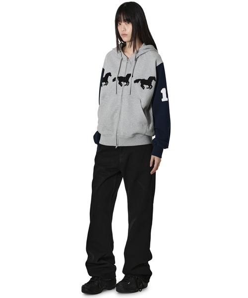 Openyard(オープンヤード)の「『Openyard/オープンヤード』DART WASHED FLARE PANTS/ダートウォッシュドフレアパンツ(その他パンツ・メンズ・ブラック・M/S/L)」の6枚目の写真