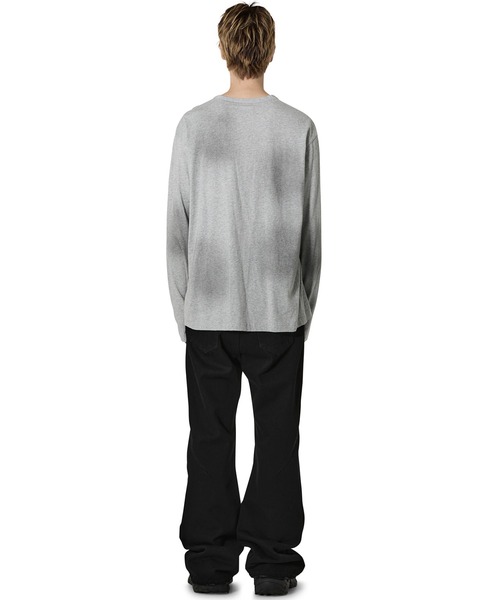 Openyard(オープンヤード)の「『Openyard/オープンヤード』DART WASHED FLARE PANTS/ダートウォッシュドフレアパンツ(その他パンツ・メンズ・ブラック・M/S/L)」の9枚目の写真